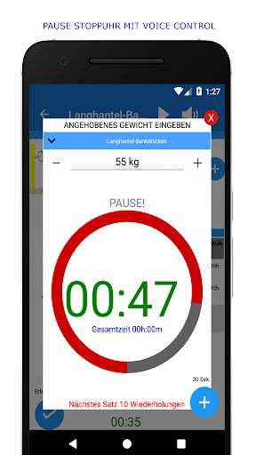 mein Training - Sport Fitness &  Muskelaufbau screenshot 8