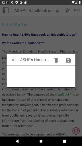 Handbook on Injectable Drugs screenshot 7