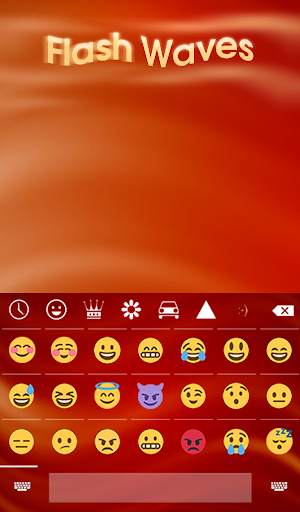 Flash Waves Animated Keyboard  screenshot 4