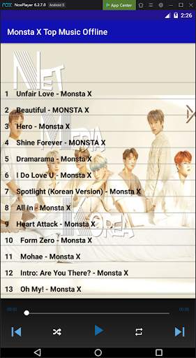 Monsta X Top Music Offline screenshot 3