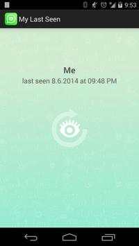 My last seen screenshot 3