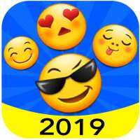 New 2019 Emoji for Chatting Apps (Add Stickers) logo