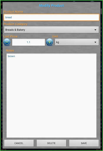 Easy Android Shopping & Grocery List screenshot 9