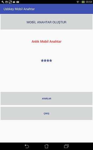 Usbkey Mobil Anahtar v2.0 screenshot 1