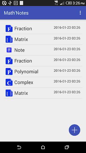 Math'Notes screenshot 1