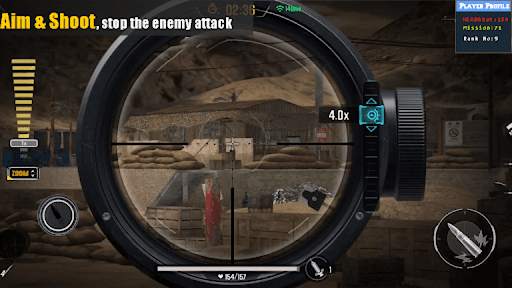 Modern Sniper 3d Assassin screenshot 3