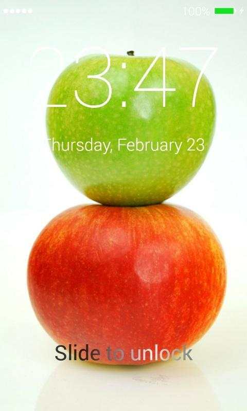 Apple Lock Screen स्क्रीनशॉट 2
