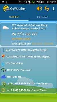 GoWeather скриншот 2