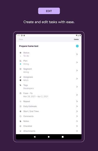Toggl Plan скриншот 9