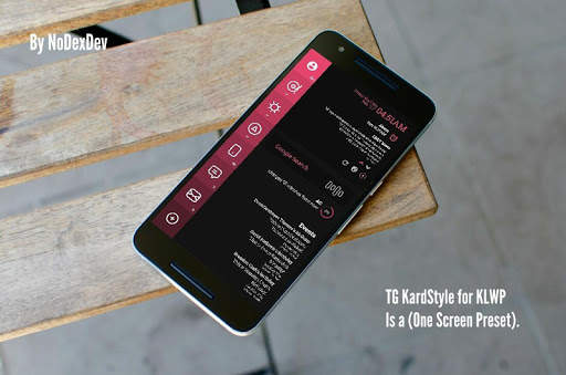 TG Kollection For KLWP 4 تصوير الشاشة
