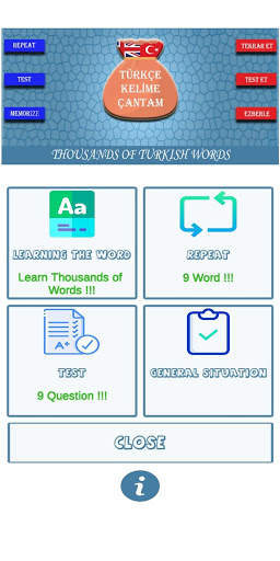 Learn Turkish Free App screenshot 1