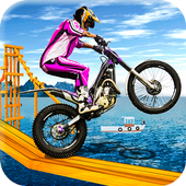 Prawdziwe sztuczki motocyklowe icon