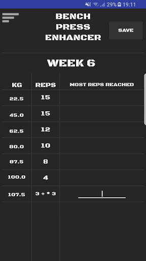 Bench Press Enhancer screenshot 3