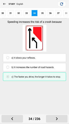 RTA Driving theory test screenshot 4