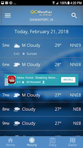 QCWeather - KWQC-TV6 screenshot 3