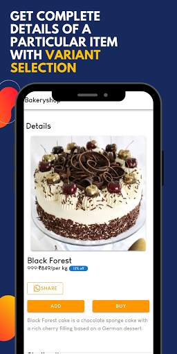 Bakery Shop Demo App using XenonShop screenshot 7