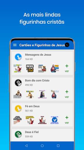 Figurinhas e Status de Jesus screenshot 1
