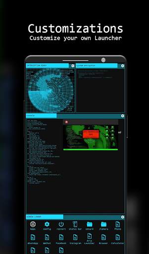 Hacker Launcher screenshot 4
