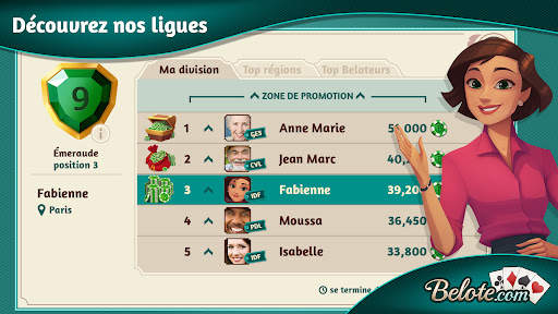 Belote.com - Belote et Coinche screenshot 4
