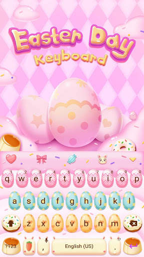 Keyboard Theme for Easter स्क्रीनशॉट 1