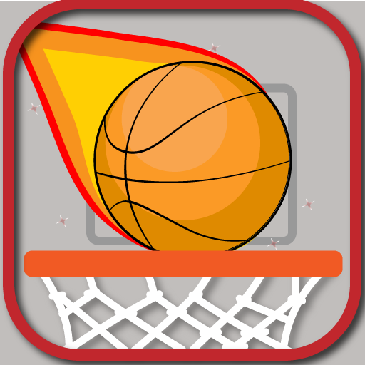 Dunk shot basktball icon