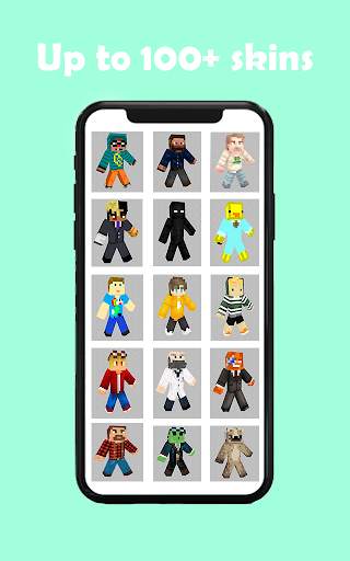 Youtuber Skin Pack For Minecraft 2021 screenshot 3