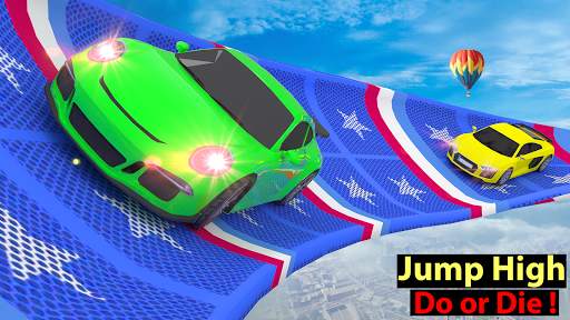 Mega Ramp GT Car Racing Stunts : Impossible Track screenshot 1