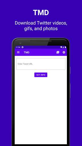 Twitter Video Downloader (HD Videos, Gifs, Photos) screenshot 1