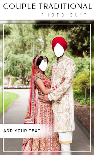 Couple Traditional Photo Suit screenshot 5