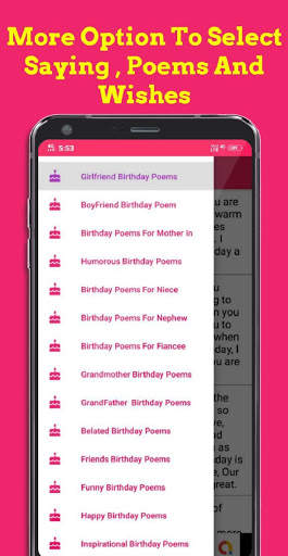 Happy birthday wishes - All birthday wishes poems screenshot 2