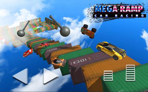 Mega Ramp Car Racing : Impossible Car stunts Game screenshot 5
