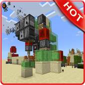 10 Pistons Creations Map MCPE 1.0