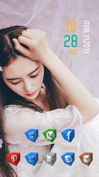 Black Hair and Beautiful Girl screenshot 1