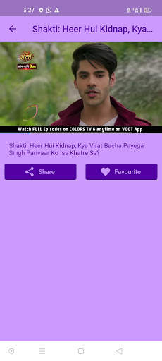 Shakti serial episode videos updates screenshot 3