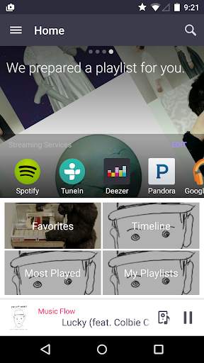 Music Flow Player screenshot 1