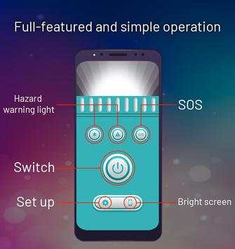 Galaxy Flashlight screenshot 3