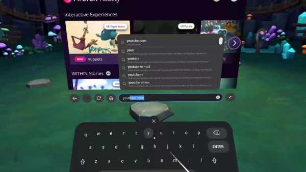 Firefox Reality Browser fast & private screenshot 3