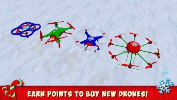 Christmas Cartoon Drone Sim screenshot 4