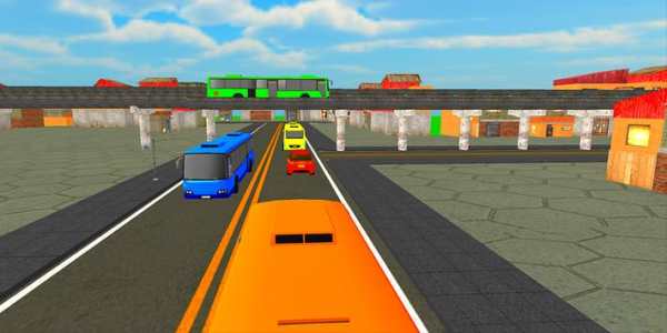 Metro City Coach Bus Driving Simulator 3D screenshot 2