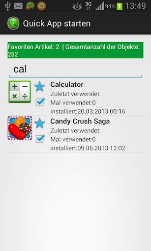 Quick App starten screenshot 3