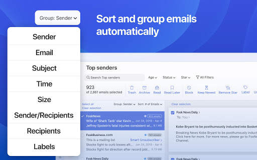 Clean Email screenshot 13