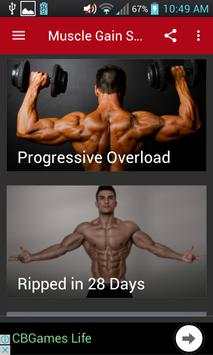 Muscle Gain Secrets Video Course screenshot 4