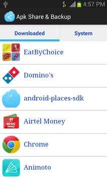 Apk Sender/Share/Backup Free screenshot 1