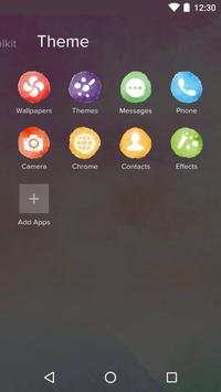Color Phone Theme - Water Color screenshot 3
