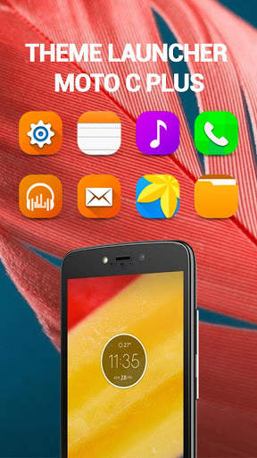 Launcher For Motorola Moto C Plus   themes screenshot 3
