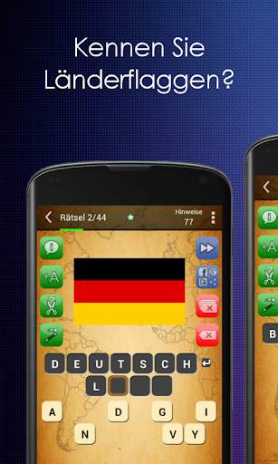 Picture Quiz: Länderflaggen screenshot 1