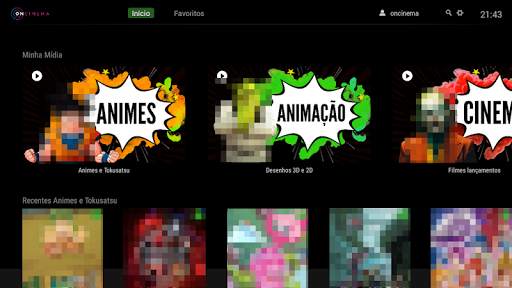 OnCinema TV Box - Filmes, Séries, Novelas e Animes screenshot 2