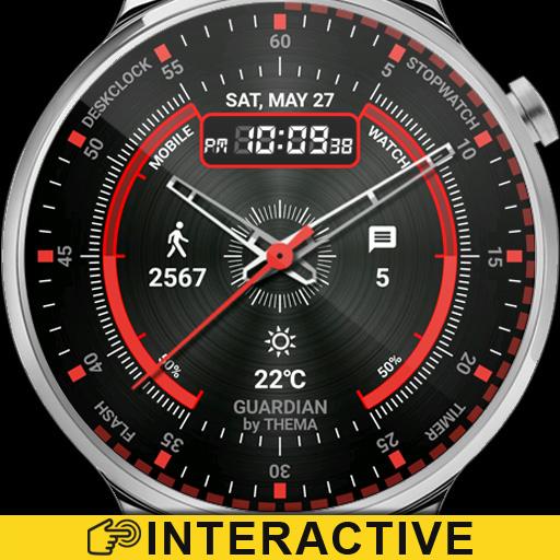 ikon Guardian Watch Face &amp; Clock Widget
