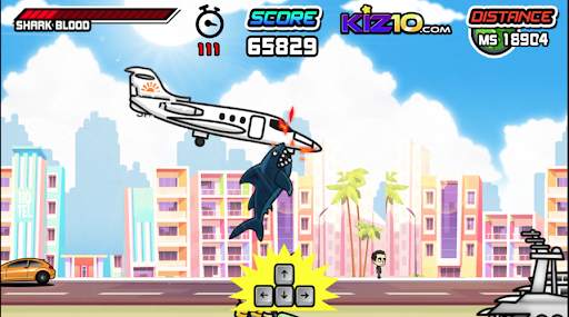 ANGRY FAT SHARK MIAMI - Shark games for adults screenshot 3