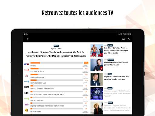 Puremédias : infos TV & médias screenshot 8